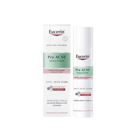 Tinh chất mờ thâm mụn, sáng da Eucerin Pro Acne Triple Effect serum40mL