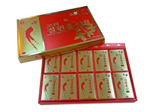  HỒNG SÂM LÁT TÂM MẬT ONG – KOREAN HONEYED RED GINSENG SLICE GOLD. 