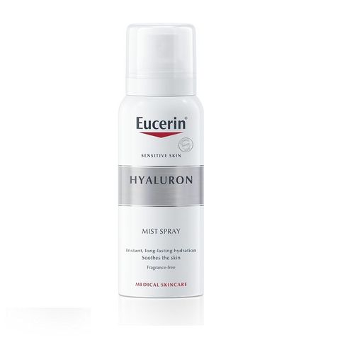  Xịt Khoáng Dưỡng Ẩm Ngăn Ngừa Lão Hóa- Eucerin Hyaluron Mist Spray Sensitive Skin 50ml 