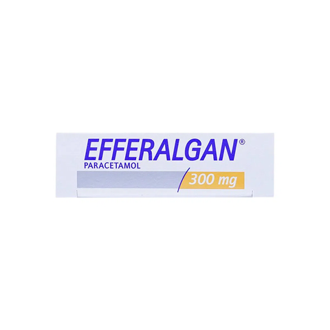  Viên đặt trực tràng Efferalgan 300mg giảm đau, hạ sốt (2 vỉ x 5 viên) 