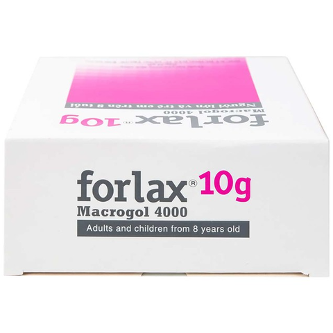  Bột pha dung dịch uống Forlax 10g trị táo bón hộp (20 gói) 