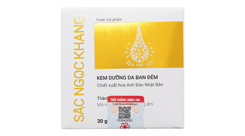  Kem Dưỡng Da Ban Đêm Sắc Ngọc Khang 