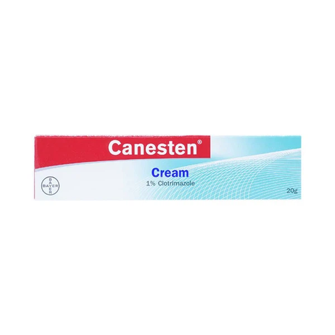 Kem bôi Canesten Cream 1% trị nấm da tuýp 20g