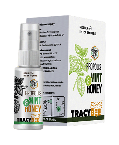 Thực phẩm bảo vệ sức khỏe: Keo ong Propolis Mint & Honey Tracybee