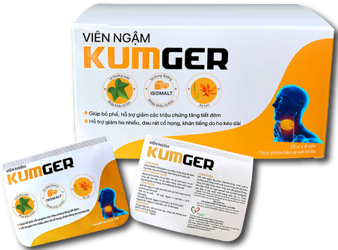 THỰC PHẨM BẢO VỆ SỨC KHOẺ VIÊN NGẬM KUMGER HỘP 20 VIÊN