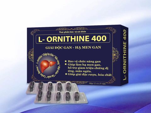  Giải Độc Gan, Hạ Men Gan L-Ornithine 400 