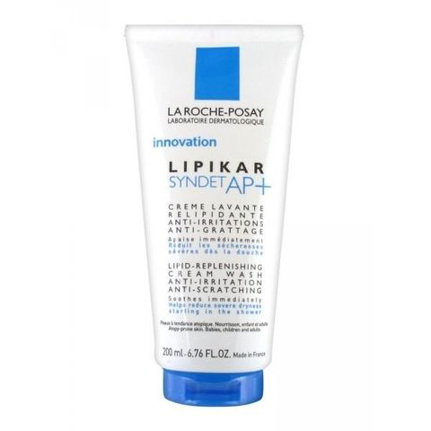  Sữa Rửa Mặt Và Tắm La Roche-Posay Lipikar Syndet AP+ 200ml 