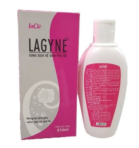 Dung Dịch Vệ Sinh Phụ Nữ Lagyné 210ml