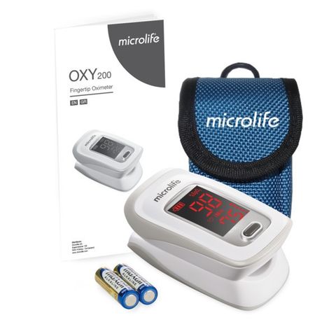 Máy Đo Nồng Độ oxy trong máu và nhịp tim Microlife SpO2 Oxy200