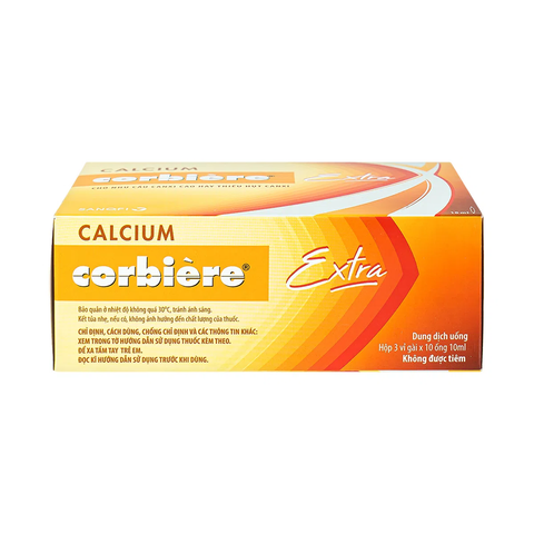  Calcium Corbiere Extra (Hộp 30 ống x 10ml) 