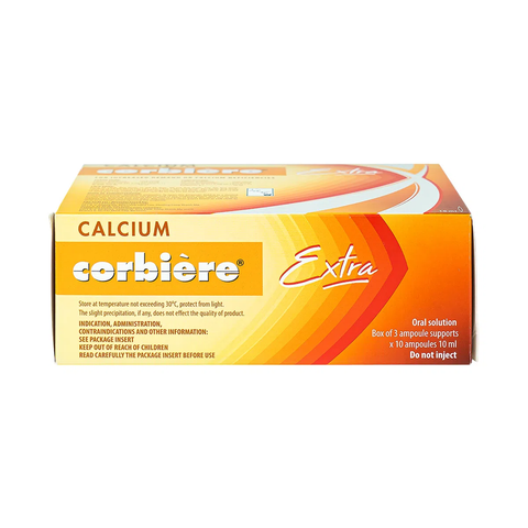  Calcium Corbiere Extra (Hộp 30 ống x 10ml) 