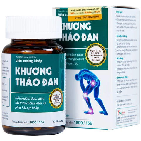  Thực phẩm bảo vệ sức khỏe Viên Xương khớp Khương Thảo Đan 