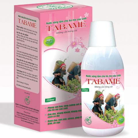 Nước Tắm Thảo Dược Cho Mẹ Tabame 250ml