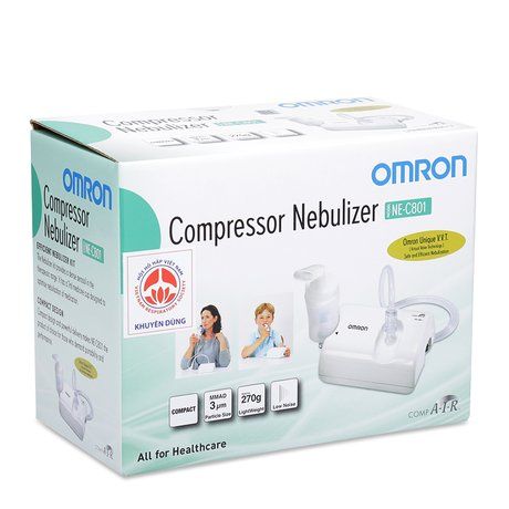 Máy Xông Mũi Họng Nén Khí  OMRON NE-C801 (NHẬT BẢN)