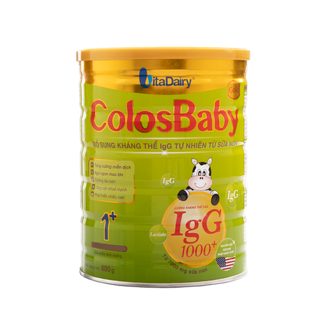  Sản phẩm dinh dưỡng cho trẻ từ 1-2 tuổi COLOSBABY GOLD 1+ 