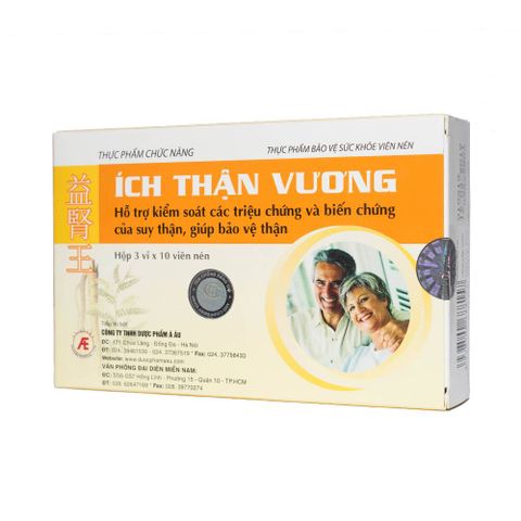 Thực phẩm bảo vệ sức khỏe Ích Thận Vương