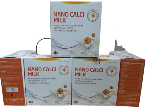 Thực phẩm bảo vệ sức khỏe Nano Calci Milk