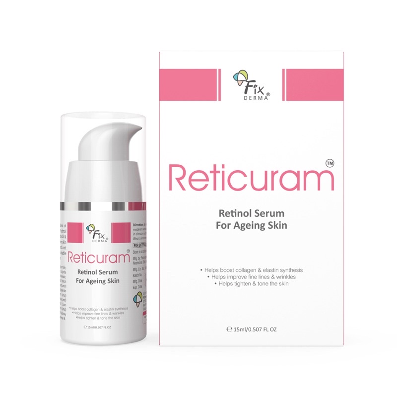 Serum Ngăn Ngừa Lão Hóa Da Fix Derma Reticuram Serum Chai 15Ml