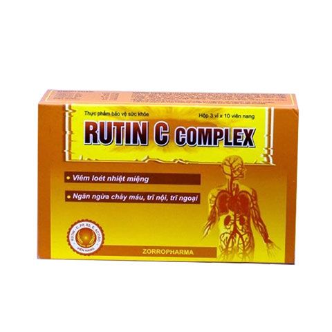 Thực phẩm bảo vệ sức khỏe RUTIN C GOLD