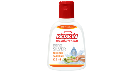  Gel Rửa Tay Khô Sả Chanh Bioskin 125ml 