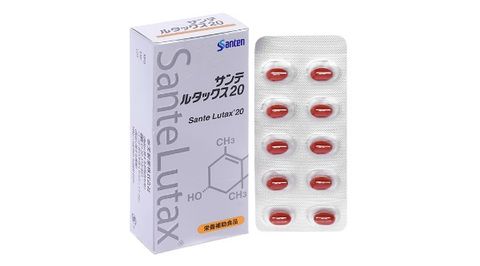  Thực phẩm bảo vệ sức khỏe viên nang mềm Sante Lutax 20 