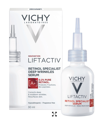 Tinh Chất Cải Thiện Nếp Nhăn Sâu Vichy Liftactiv Retinol 0.2% 30Ml