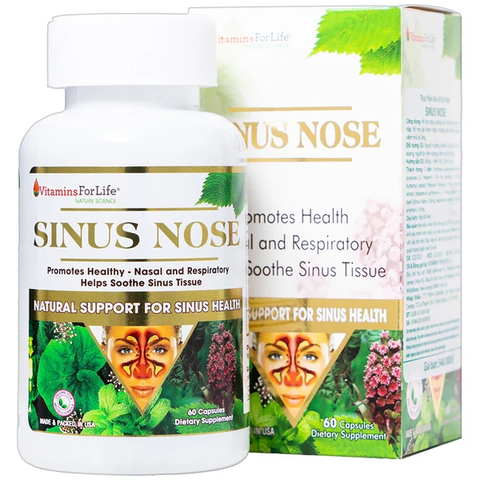 Thực phẩm bảo vệ sức khỏe SINUS NOSE