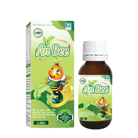 Siro ho bổ phế An Bee giảm ho, giảm đau rát cổ họng (Chai 100ml)