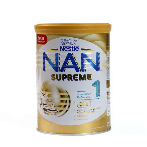  Sữa Bột Dinh Dưỡng Nan Supreme 1 Dành Cho Trẻ 0 Đến 6 Tháng Tuổi 