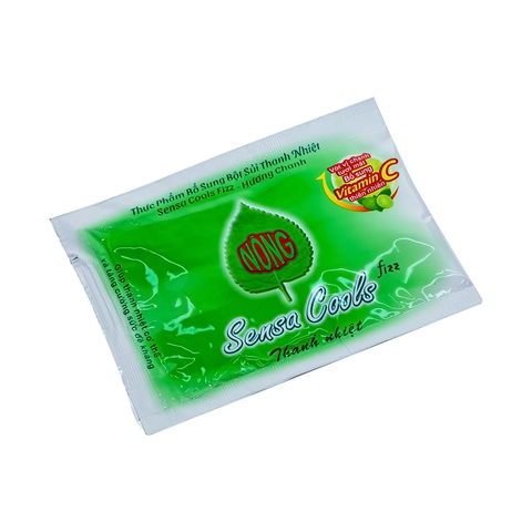  THỰC PHẨM BỔ SUNG: BỘT SỦI THANH NHIỆT SENSA COOLS FIZZ - HƯƠNG CHANH 