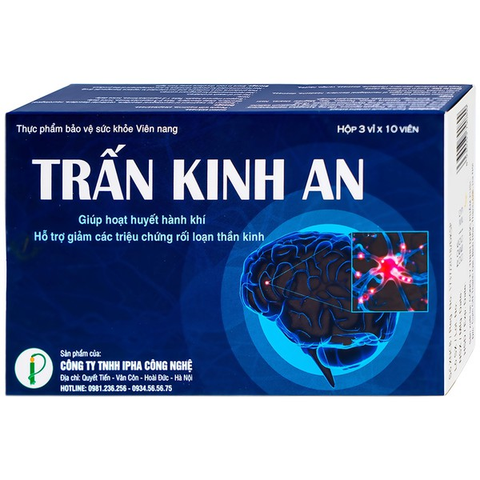  Thực phẩm bảo vệ sức khoẻ Viên nang TRẤN KINH AN 