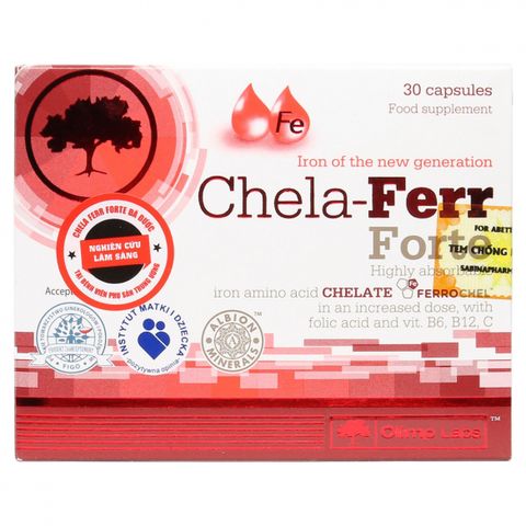 Thực phẩm bảo vệ sức khoẻ CHELA - FERR FORTE