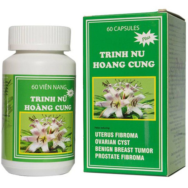 Trinh Nữ Hoàng Cung TM, hỗ trợ giảm sự tiến triển của u xơ tử cung