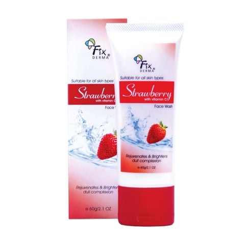 Sữa Rửa Mặt - Fixderma Strawberry Face 60G 