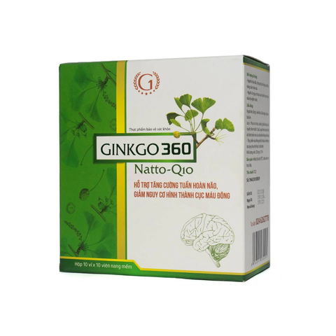  Thực phẩm bảo vệ sức khỏe GINKGO 360 NATTO Q10 