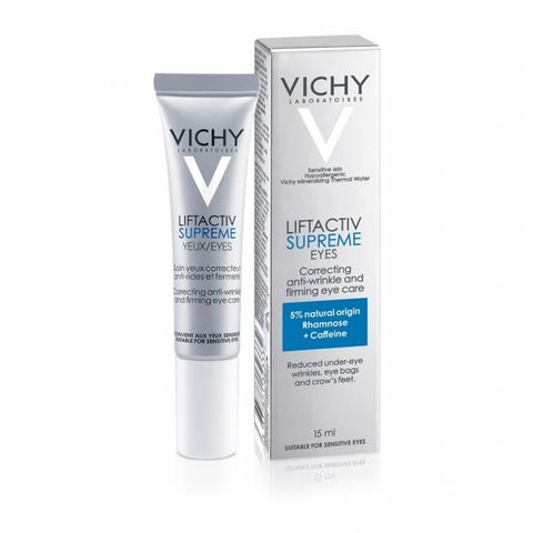  Kem Dưỡng Mắt Giảm Nếp Nhăn & Quầng Thâm, Tan Bọng Mắt Vichy Liftactiv Supreme Eyes 