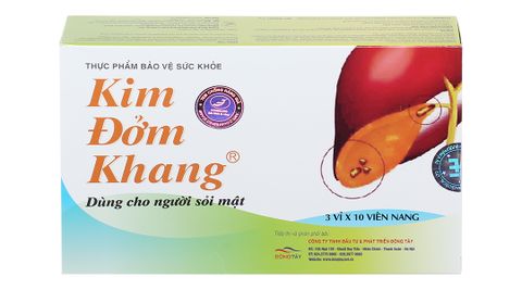  Thực phẩm bảo vệ sức khỏe Kim Đởm Khang (30 Viên) 