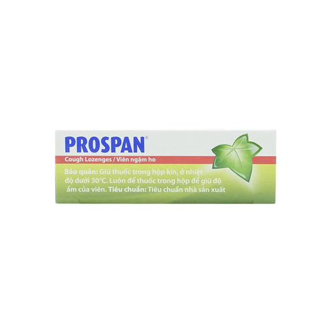  Viên ngậm Prospan trị viêm đường hô hấp, đau họng (2 vỉ x 10 viên) 