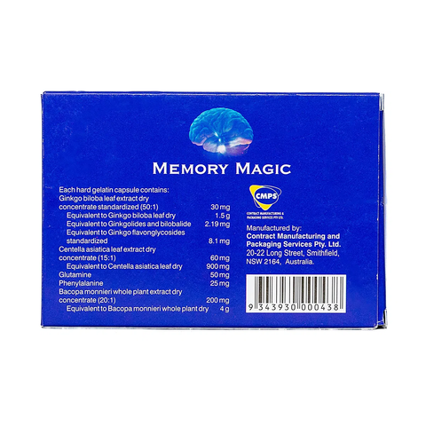  Thực phẩm bảo vệ sức khỏe MEMORY MAGIC 