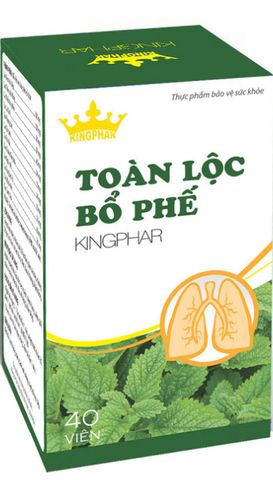  Thực phẩm bảo vệ sức khỏe: TOÀN LỘC BỔ PHẾ KINGPHAR 