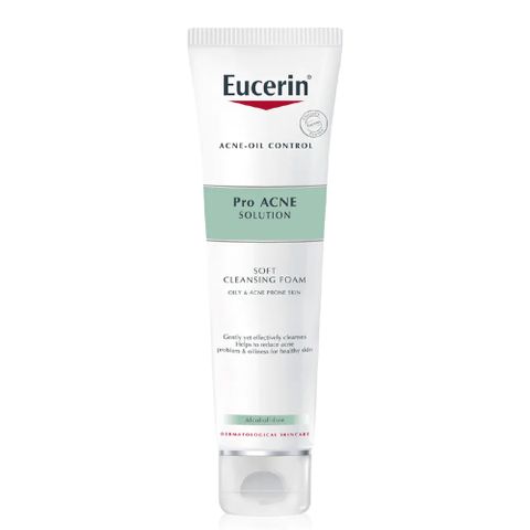  SỮA RỬA MẶT TẠO BỌT DỊU NHẸ Eucerin Acne-Oil Control Pro Acne Solution Soft Cleansing Foam 150G 