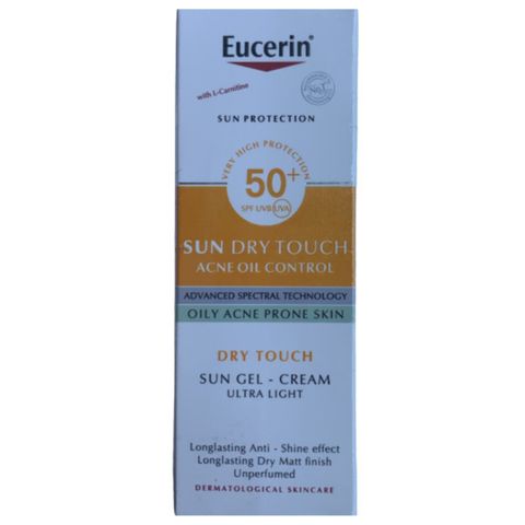  Kem Chống Nắng Cho Da Dầu - Eucerin Sun Gel-Cream Oil Control Spf 50+(50ml) 