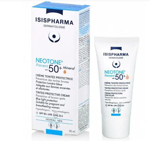 KEM CHỐNG NẮNG CHE KHUYẾT ĐIỂM ISIS NEOTONE PREVENT SPF 50+