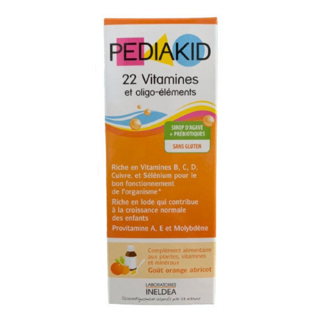 PEDIAKID Sirop 22 Vitamines & Oligo-Eléments 125ML