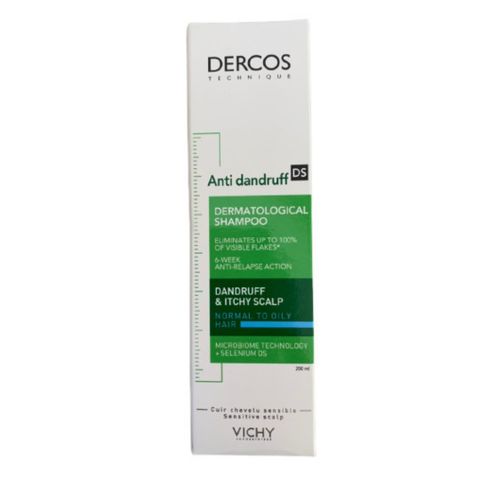 Dầu gội Vichy Dercos Anti-Dandruff Giảm Gàu Cho Da Đầu Dầu & Ngứa 200ML