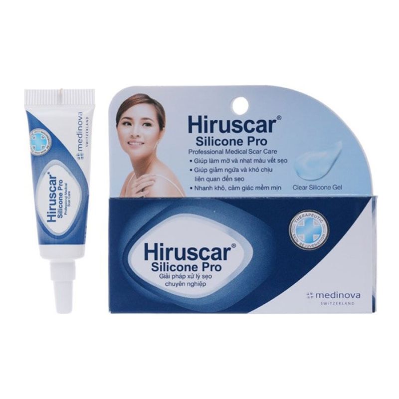 Gel làm mờ sẹo Hiruscar silicone pro