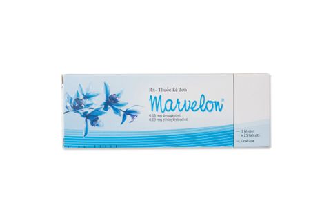  Thuốc tránh thai Marvelon Organon (1 vỉ x 21 viên) 