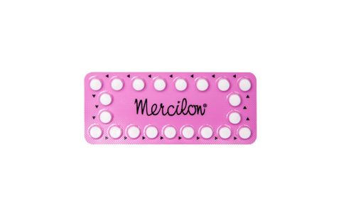  Thuốc tránh thai Mercilon Organon (1 vỉ x 21 viên) 