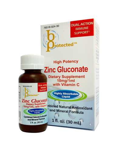  Thực phẩm Bảo vệ sức khỏe: Bổ sung kẽm – High Potency ZINC GLUCONATE with vitamin C 