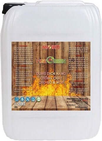 Firegreen: Fire-retardant impregnation for Wood